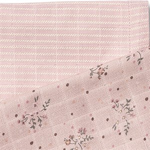 Wheat - 2 pk Muslin Kaya, Soft Lilac Flowers